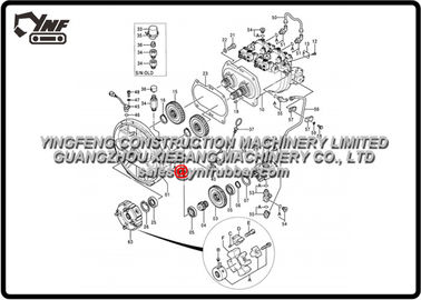 acheter Dispositif de pompe de 17h des pièces de rechange EX200-5 EX200-5 200LC-5 210H-5 210LCH- d'excavatrice de Hitachi online manufacture