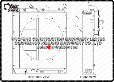 acheter 2364430 l'excavatrice lourde des radiateurs 320C d'équipement de  partie le matériel en aluminium online manufacture