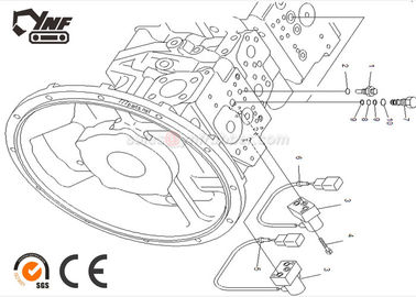 acheter Soupape de commande en acier de pièces électriques d'excavatrice de PC200-7 702-21-55901 online manufacture