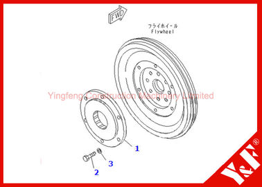 acheter L'excavatrice de KOMATSU couplant l'alimentation secteur 203-01-67160 décollent online manufacture