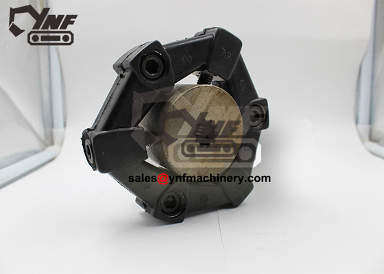 Pompe hydraulique d'excavatrice hélicoïdale couplant l'accouplement en caoutchouc naturel utilisable durable
