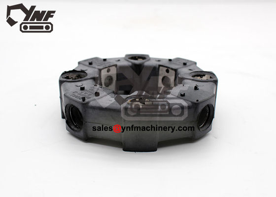 Pompe hydraulique d'excavatrice couplant l'accouplement en caoutchouc naturel de couleur noire