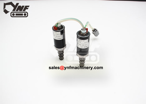 Vanne électromagnétique hydraulique de pièces électriques de l'excavatrice SK260 YN35V00052F1