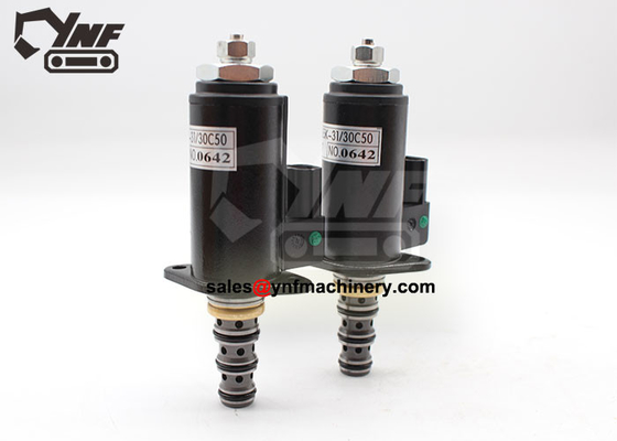 Excavatrice Electric Parts YB35V00003F1 LC35V00004S005 de vanne électromagnétique de Holdwell pour E135SR