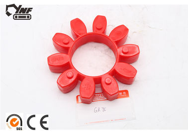 Abrasion élastique d'accouplement de câble de mâchoire de pièces de moteur d'excavatrice - résistante
