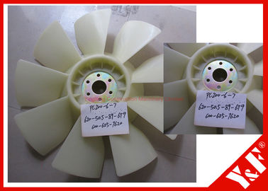 Lame de ventilateur des machines de construction 600-625-7620 pour des accessoires d'excavatrice de moteur de KOMATSU
