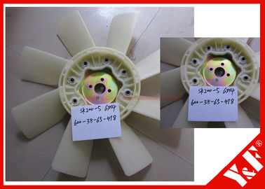 Lame en plastique de ventilateur pour le moteur SK200-5 6D14 ME039960 SK200-8 SK250-8 SK210-8 HD800 de l'excavatrice 550-32-60-478 de Kobelco